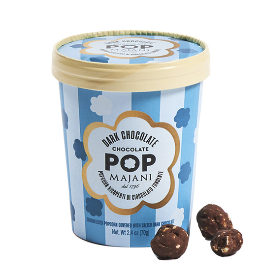 Popcorn Zartbitterschokolade & Meersalz